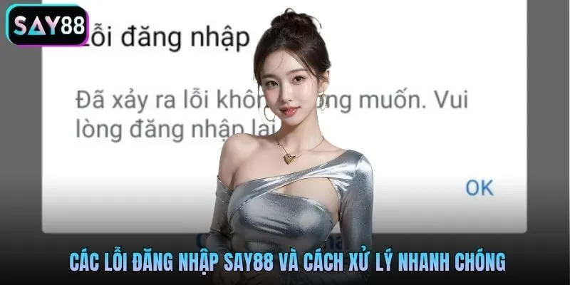Các lỗi đăng nhập Say88 và cách xử lý nhanh chóng