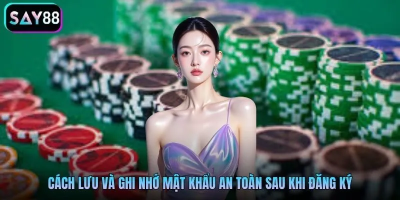 Cách lưu và ghi nhớ mật khẩu an toàn sau khi đăng ký