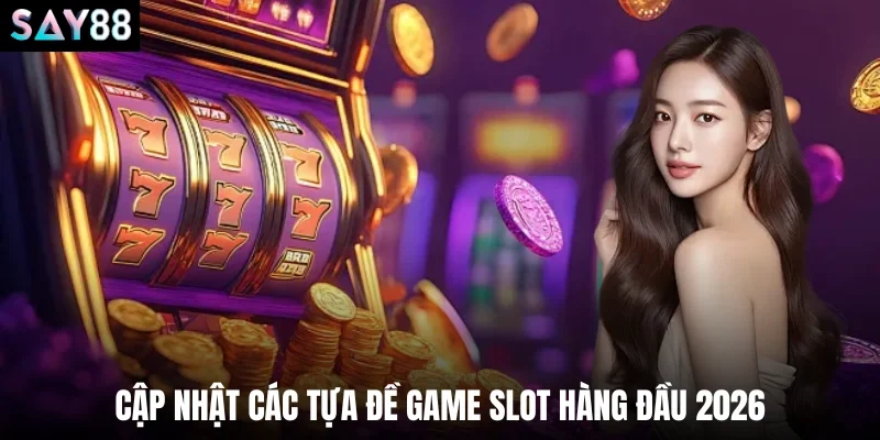 Cập nhật các tựa đề game slot hàng đầu 2026